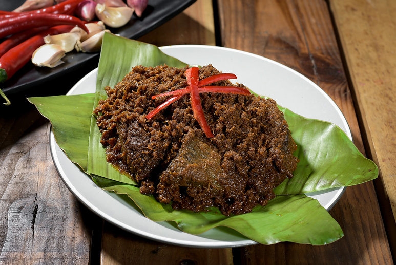 Rendang an original Indonesian Traditional Food