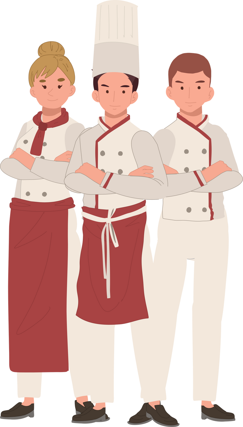 Chef Team Illustration